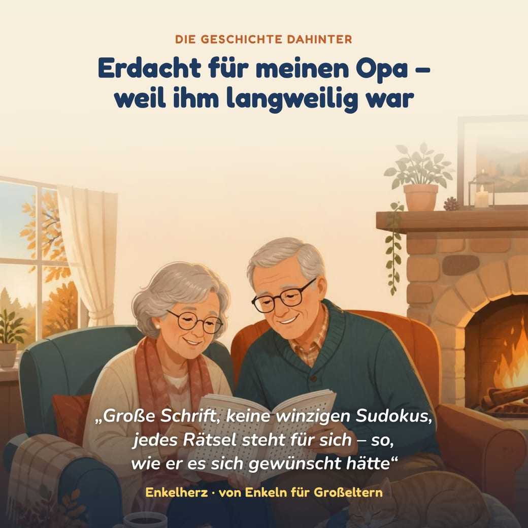 Erdacht für meinen Opa – die Geschichte dahinter